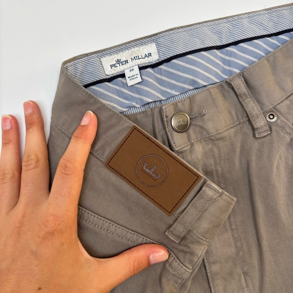 Peter Millar Gray Chinos - BRAND NEW
